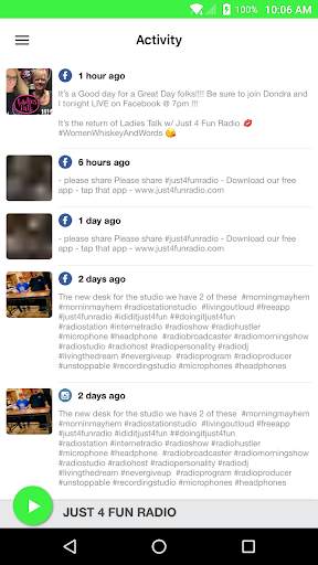 JUST 4 FUN RADIO screenshot 2