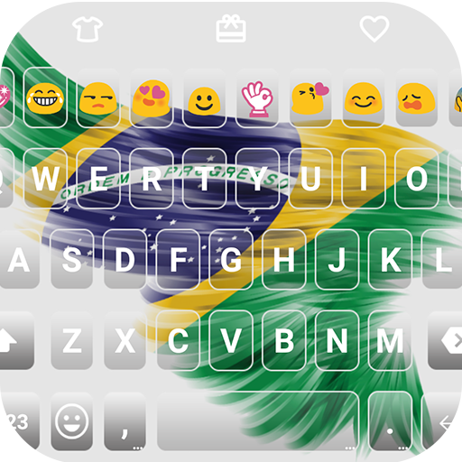 Brazil Emoji Keyboard Skin icon