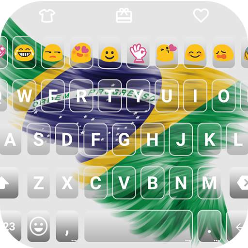 Brazil Emoji Keyboard Skin 1.4.4