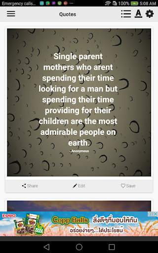 Single Mom Quotes screenshot 1