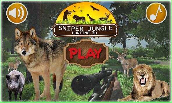 Sniper Jungle Hunting 3D screenshot 1