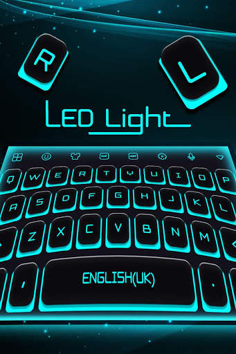LED Light Keyboard Theme screenshot 1