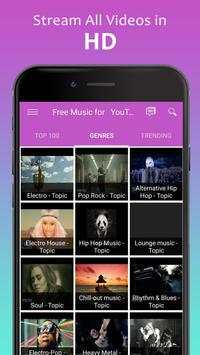 Free Music for Youtube-Music Player Popup screenshot 2