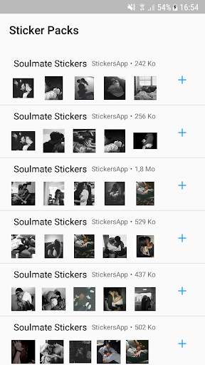 Soulmate Stickers for WhatsApp-WastickerApp screenshot 1