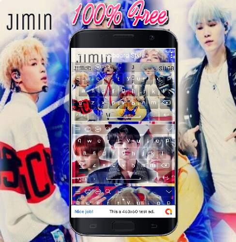 Park Jimin Keyboard 2019 स्क्रीनशॉट 1