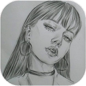 Convert photo to drawing icon