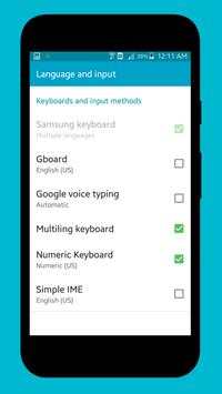 Numeric Keyboard screenshot 4