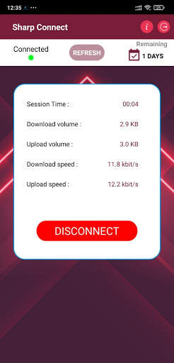 SharpConnect VPN screenshot 2