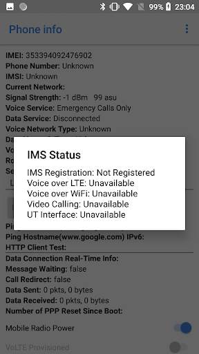 Mobile and Network info screenshot 6