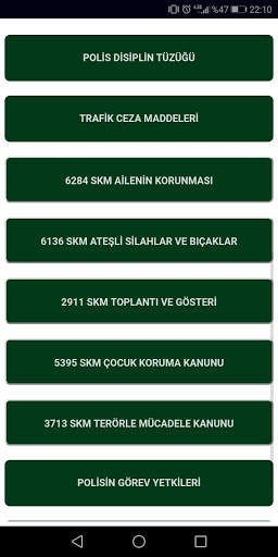 Polis Kanun ve Yönetmelikler скриншот 3