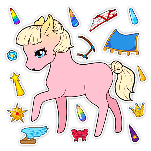 Chibi Tek Boynuzlu Atlar: Avatar Yapma icon