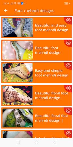 Mehndi Video Tutorial Free screenshot 7