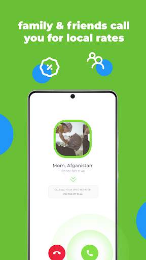 Vimoapp - wecall, 2nd number screenshot 3