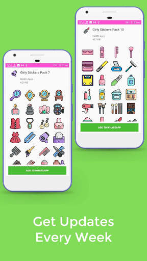 Girl Memoji Stickers For WhatsApp WAStickerApps screenshot 5