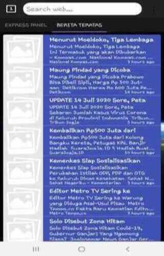 G speed browser screenshot 2
