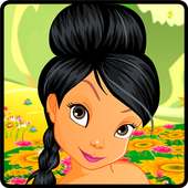 fashion little girl dress up logo