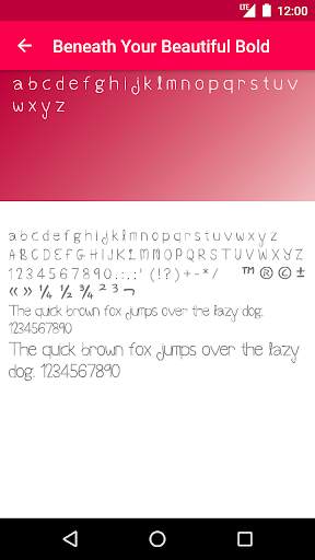 Font Romantis untuk FlipFont screenshot 3