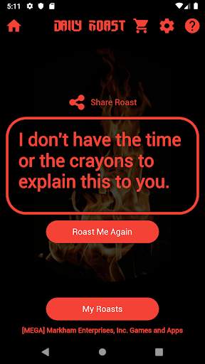 Daily Roast screenshot 1
