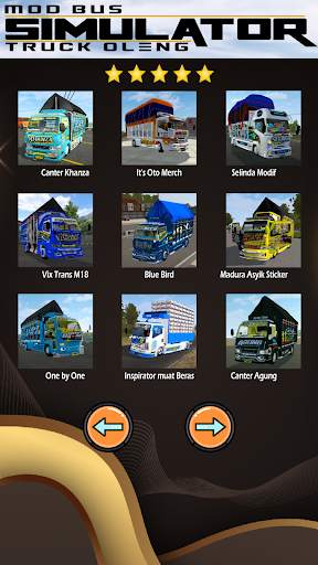 Mod Bus Simulator Truk Oleng screenshot 7