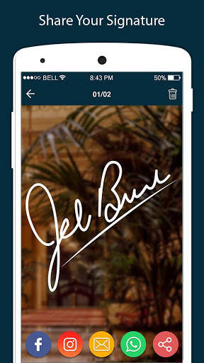 Signature Creator - Signature Maker स्क्रीनशॉट 9