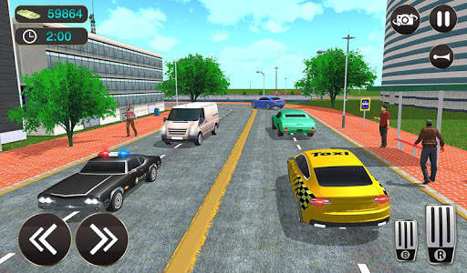 Taxi Driver Game - Offroad Taxi Driving Sim screenshot 12