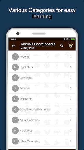 Animal Encyclopedia Complete Reference Guide Free screenshot 2
