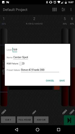 Aurora DMX screenshot 3