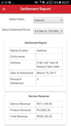 Be U Salons Partner App screenshot 4
