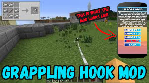 Grappling Hook Mod Minecraft screenshot 4