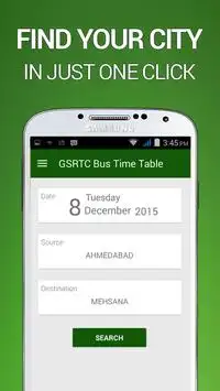 GSRTC Bus Time Table screenshot 2