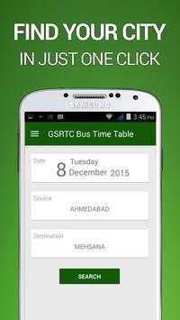 GSRTC Bus Time Table screenshot 2