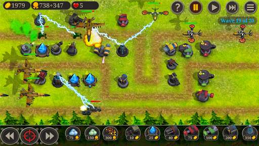 Sultan Of Tower Defense - Air Force screenshot 1