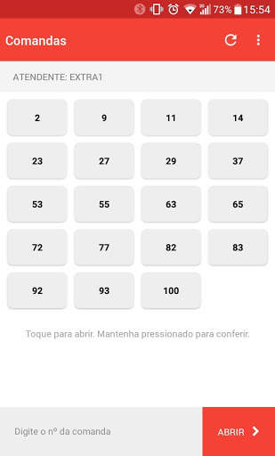 Interface Comanda Mobile screenshot 2
