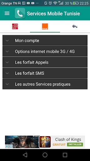 Services Mobile Tunisie screenshot 2