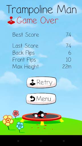 Trampoline Man (Stickman Game) screenshot 3