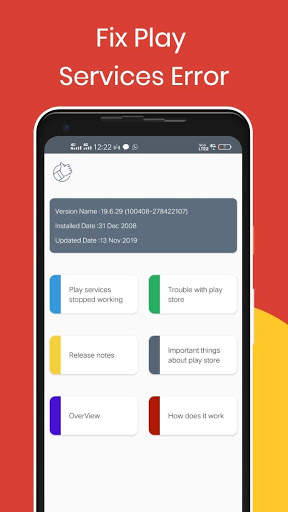 Info Play Services - Aktualisierung screenshot 2