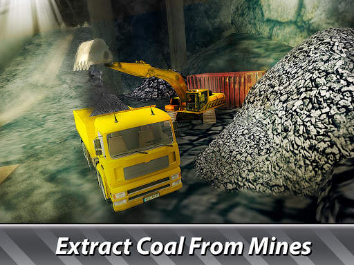 Mining Machines Simulator - drive trucks, get coal screenshot 10