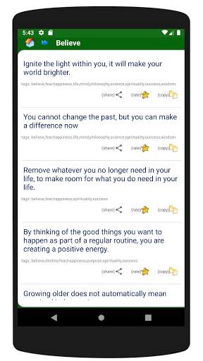 Quotes Offline for Life screenshot 2