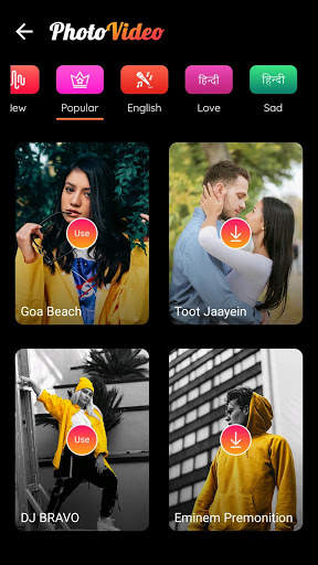 Photo Video Maker with Song screenshot 3