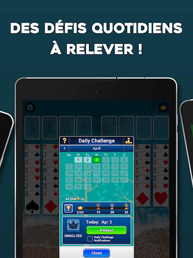 FreeCell Solitaire: Jeu cartes screenshot 13