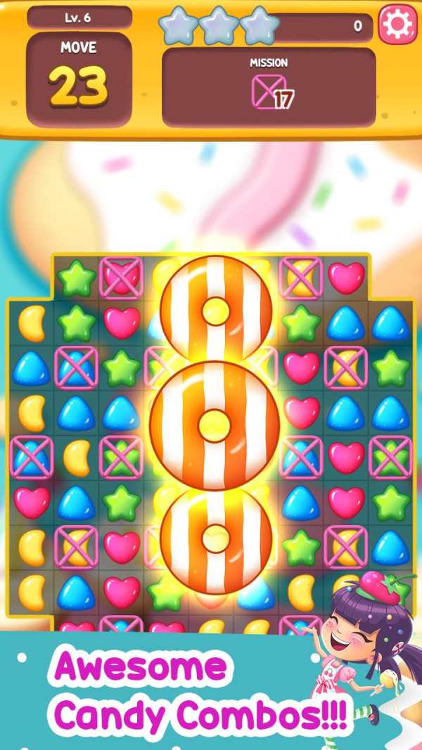 Candy Sweet Mania - Match 3 Puzzle screenshot 1