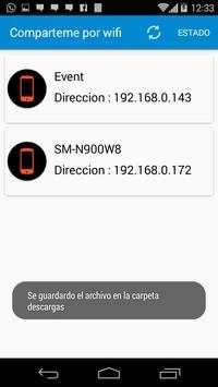 Compárteme por wifi screenshot 8