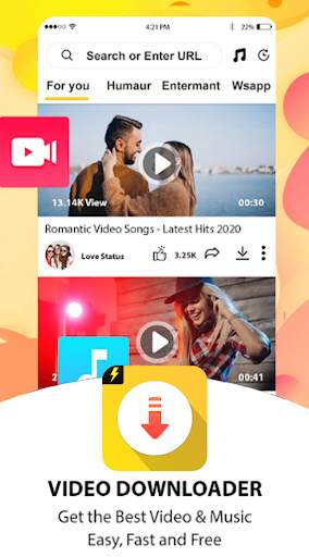 Saptube Video Downlaoder - hd video player screenshot 1