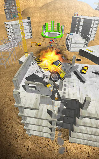 Construction Ramp Jumping screenshot 14