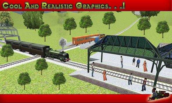Train simulator Free 3D Train Game screenshot 2