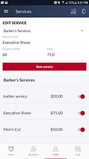 Ring My Barber | Barber Booking App screenshot 4