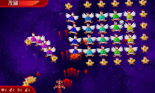 Chicken Invaders 4 Xmas screenshot 2