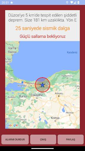 Deprem Ağı screenshot 1