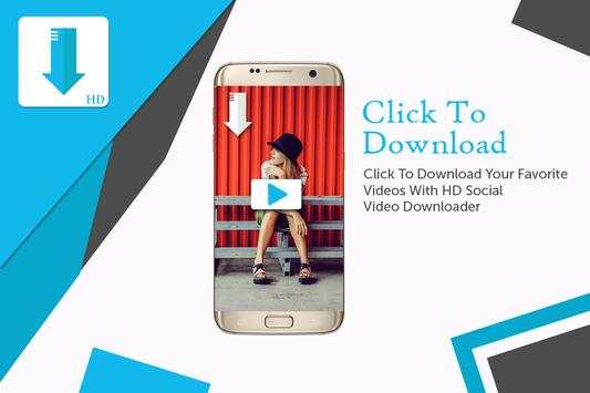 HD Social Video Downloader, Downloader Apps screenshot 1