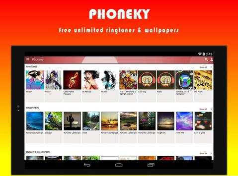 PHONEKY Ringtone & Wallpapers screenshot 8